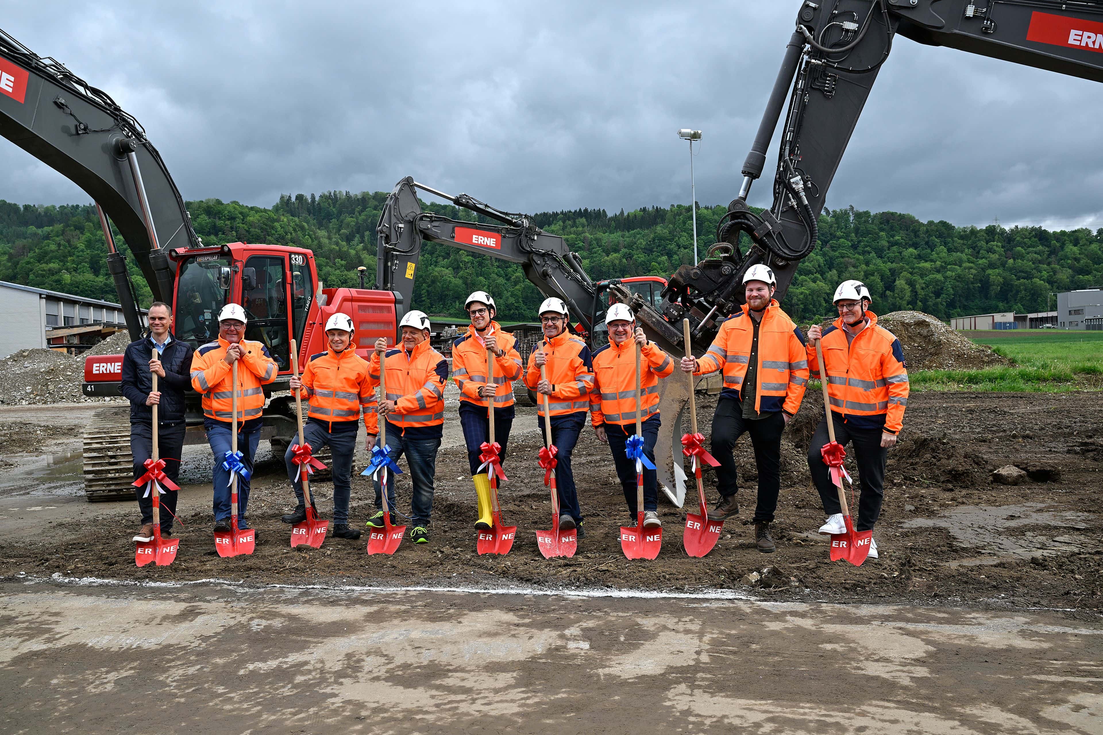 Foto Spatenstich Technologiezentrum Laufenburg